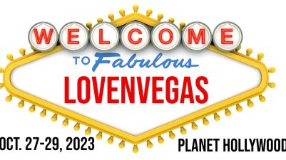 Welcome to Las Vegas classic sign with copy space. 3D Rendering